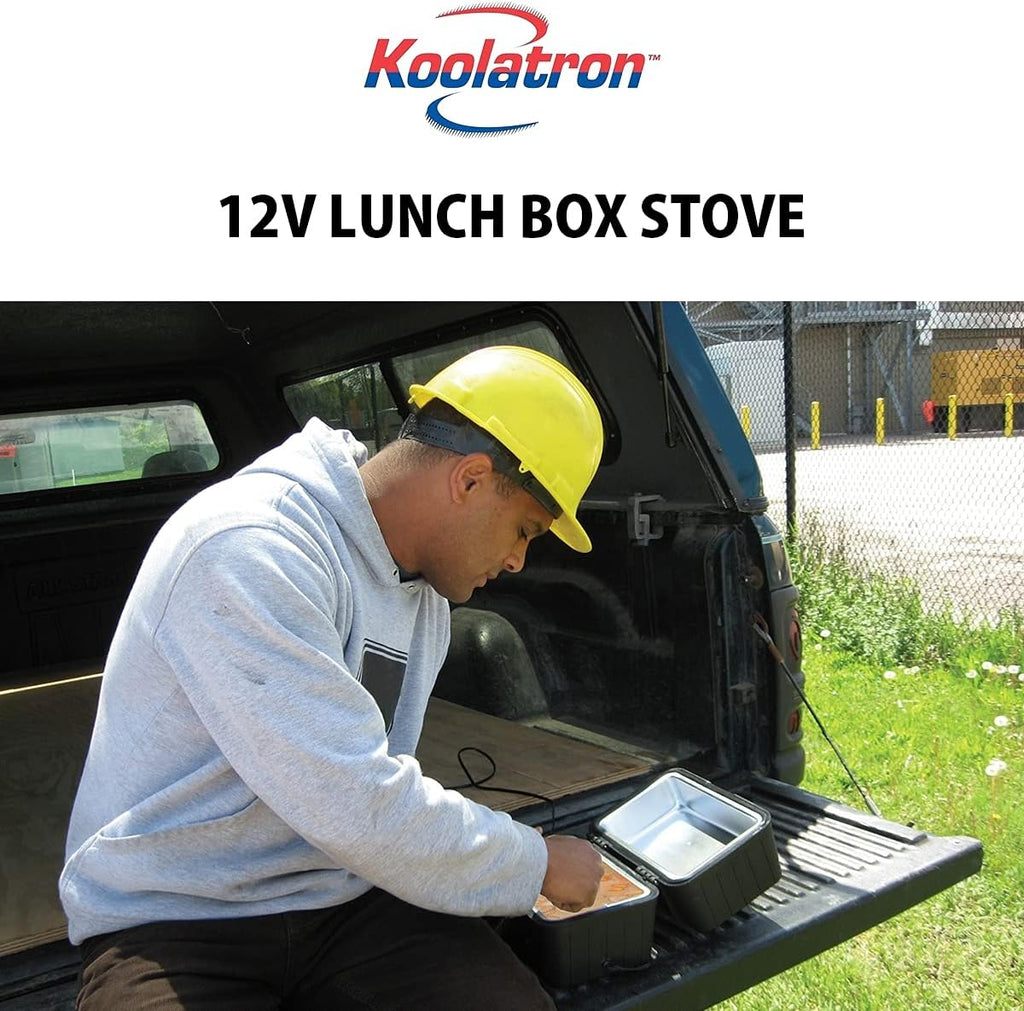Black 1.6 Qt Heating Lunch Box Stove Pack of 2 T79231