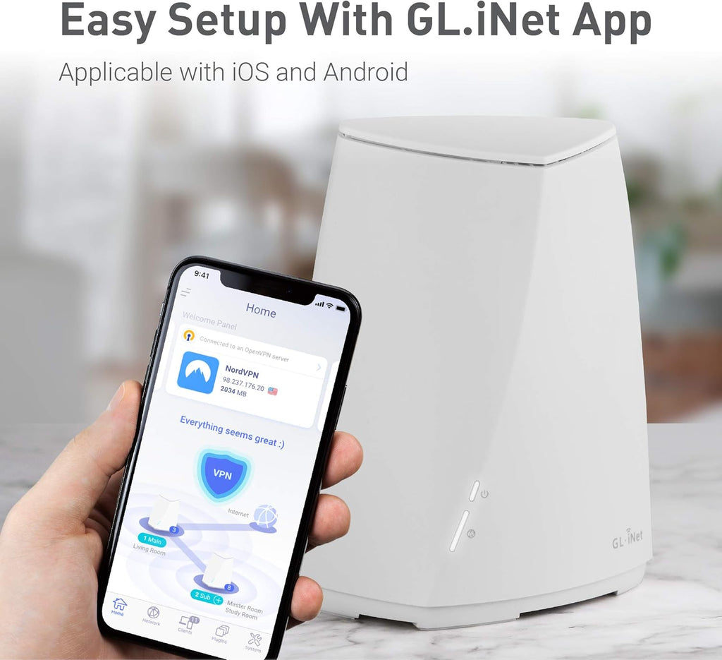 Tri-Band Wireless Mesh Router 2-Pack V76723