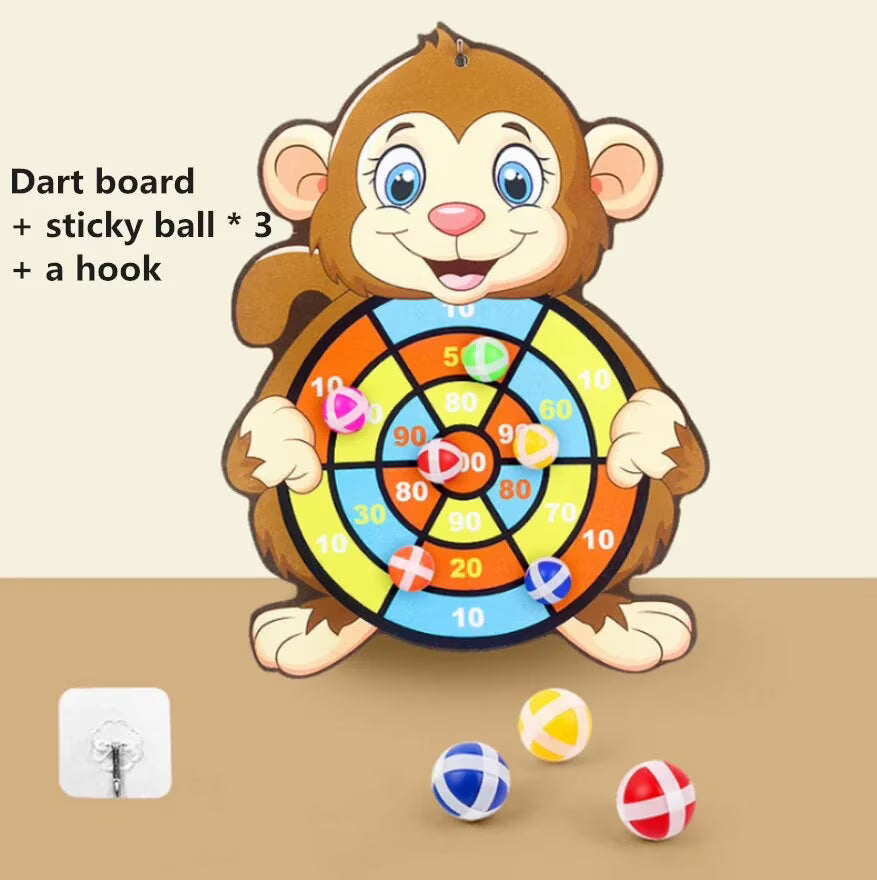 Sticky Ball Dart Board Target Game T59350