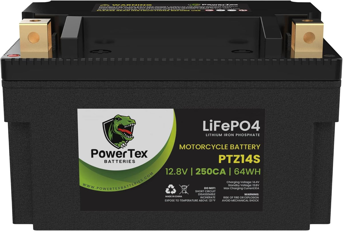 Lithium Ion LiFePO4 Motorcycle Battery U974057