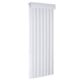White 59x22 W x 36x22 L Room Darkening Vertical Blind C95188