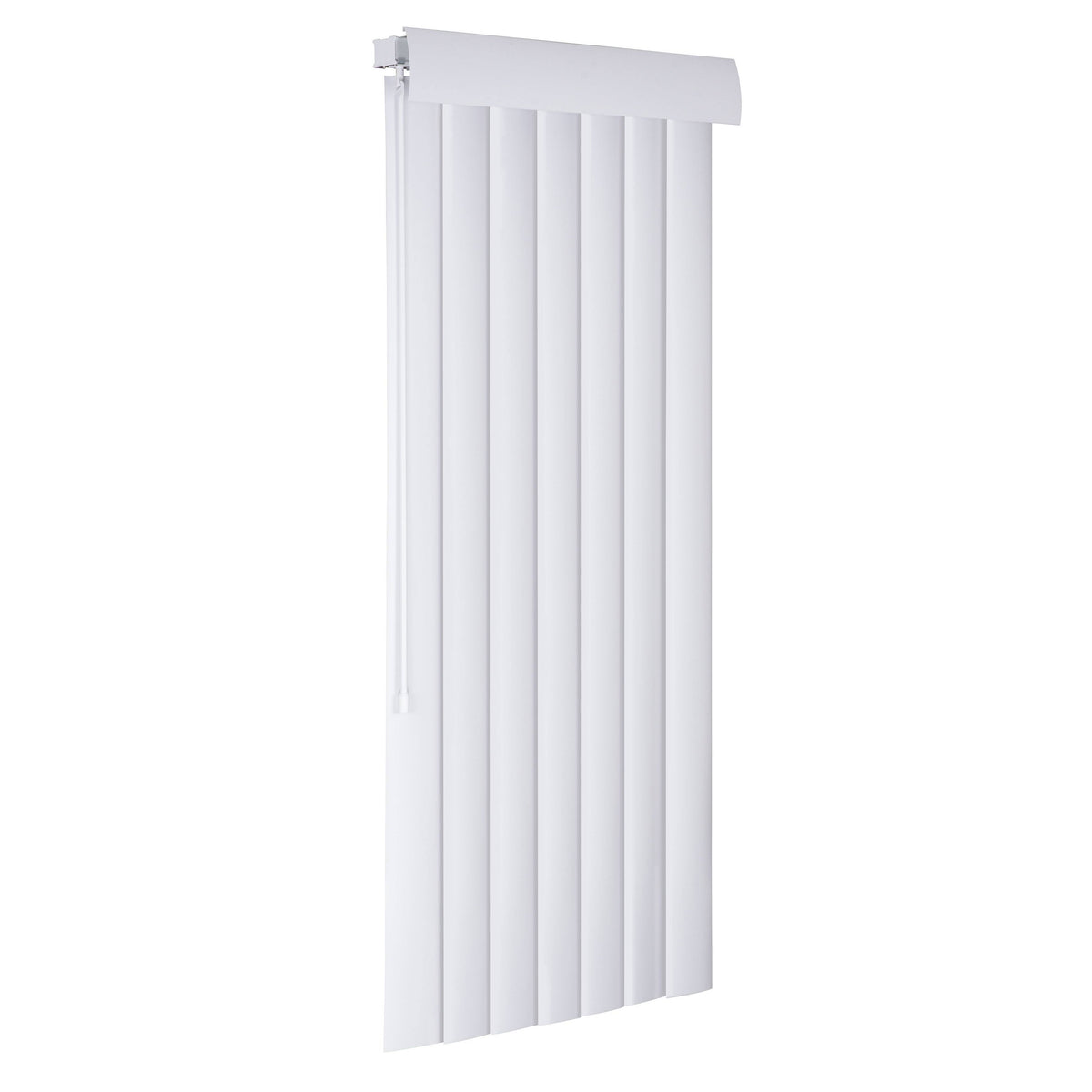 White 59x22 W x 36x22 L Room Darkening Vertical Blind C95188