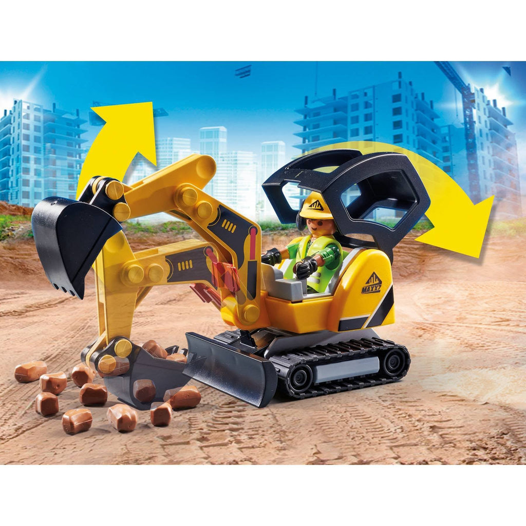 Mini Excavator with Building Section K86670