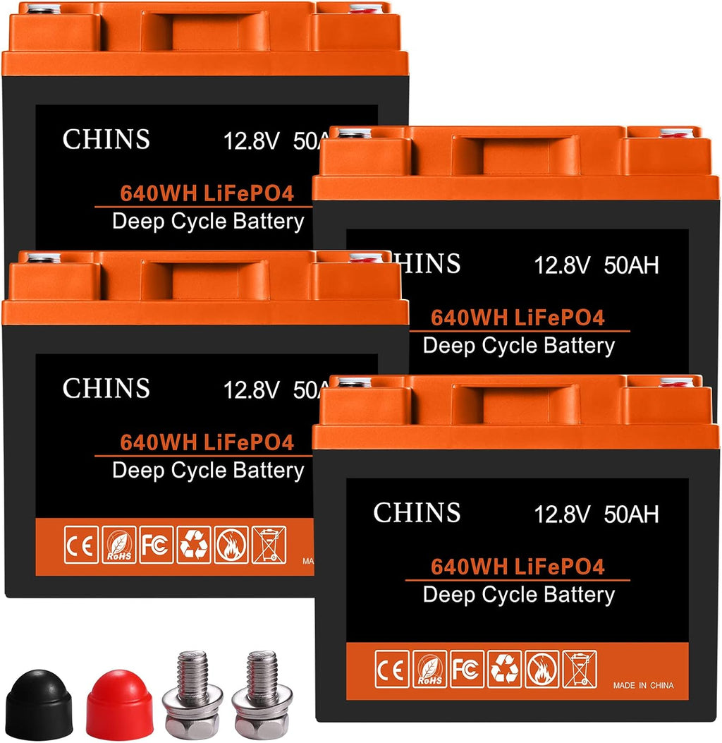 12V 100AH LiFePO4 Lithium Battery with Built-in 100A BMS P330