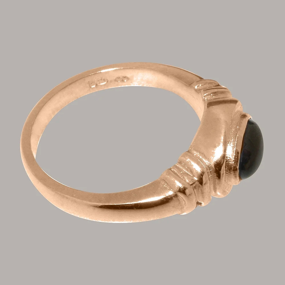 9k Rose Gold Garnet Engagement Ring N669856