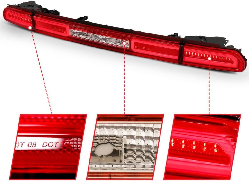 Tail Lights LED Red/Clear B9006