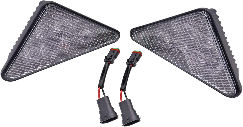 Left & Right Triangle Headlight Assembly Set N2769