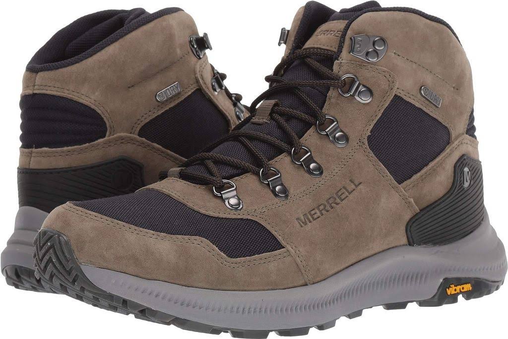 Merrell Men's Ontario 85 Mid Waterproof Olive 9 J214545