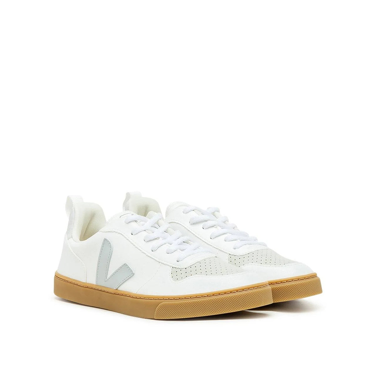 White / Gum Kids Lace Sneakers H901858