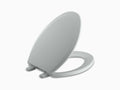 Elongated Toilet Seat with Quick-Release Hinges H683053