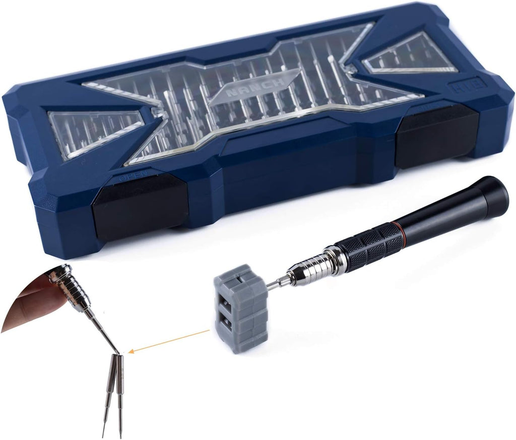 Precision Screwdriver Set with 55 S2 Bits, Pack of 2 Q509610