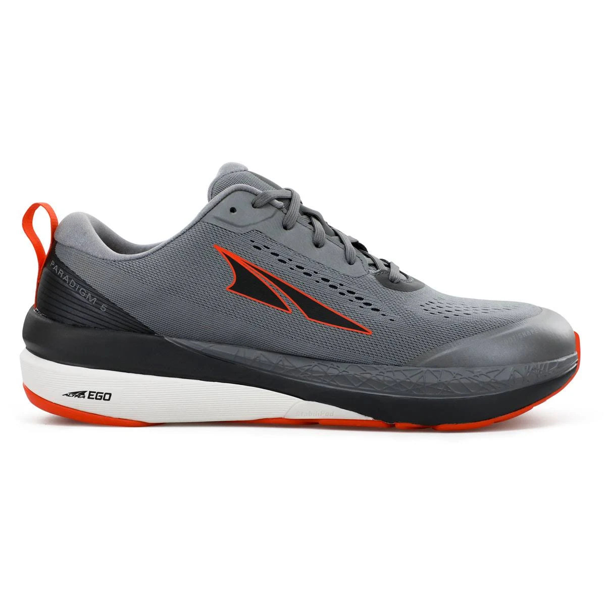 Gray Orange Men's Shoes Z8967