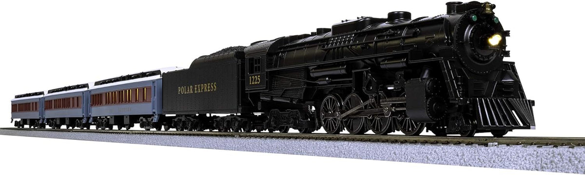 The Polar Express Electric HO Gauge Model Train Set with Remote and Bluetooth V8330