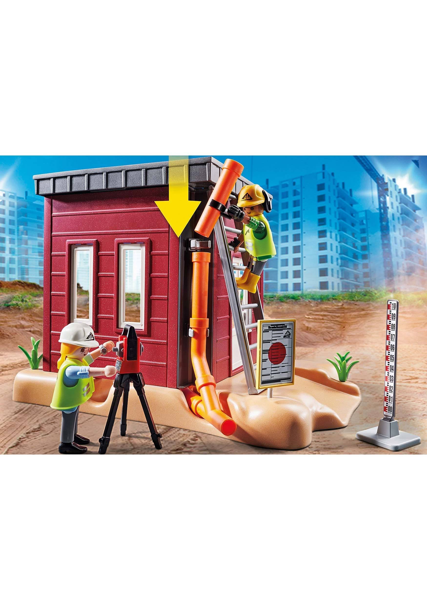 Mini Excavator with Building Section K86670
