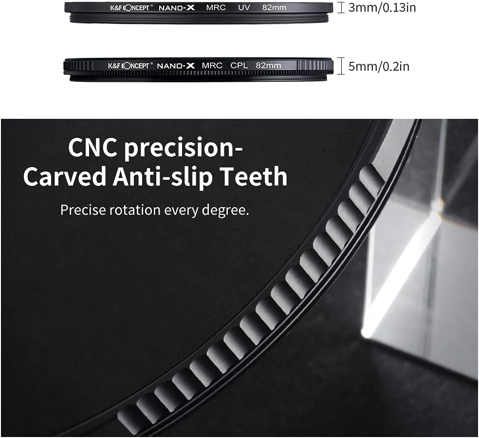 67mm Circular Polarizer & MC UV Filter Kit, 2 pcs, Multi-Layer Coatings J11446