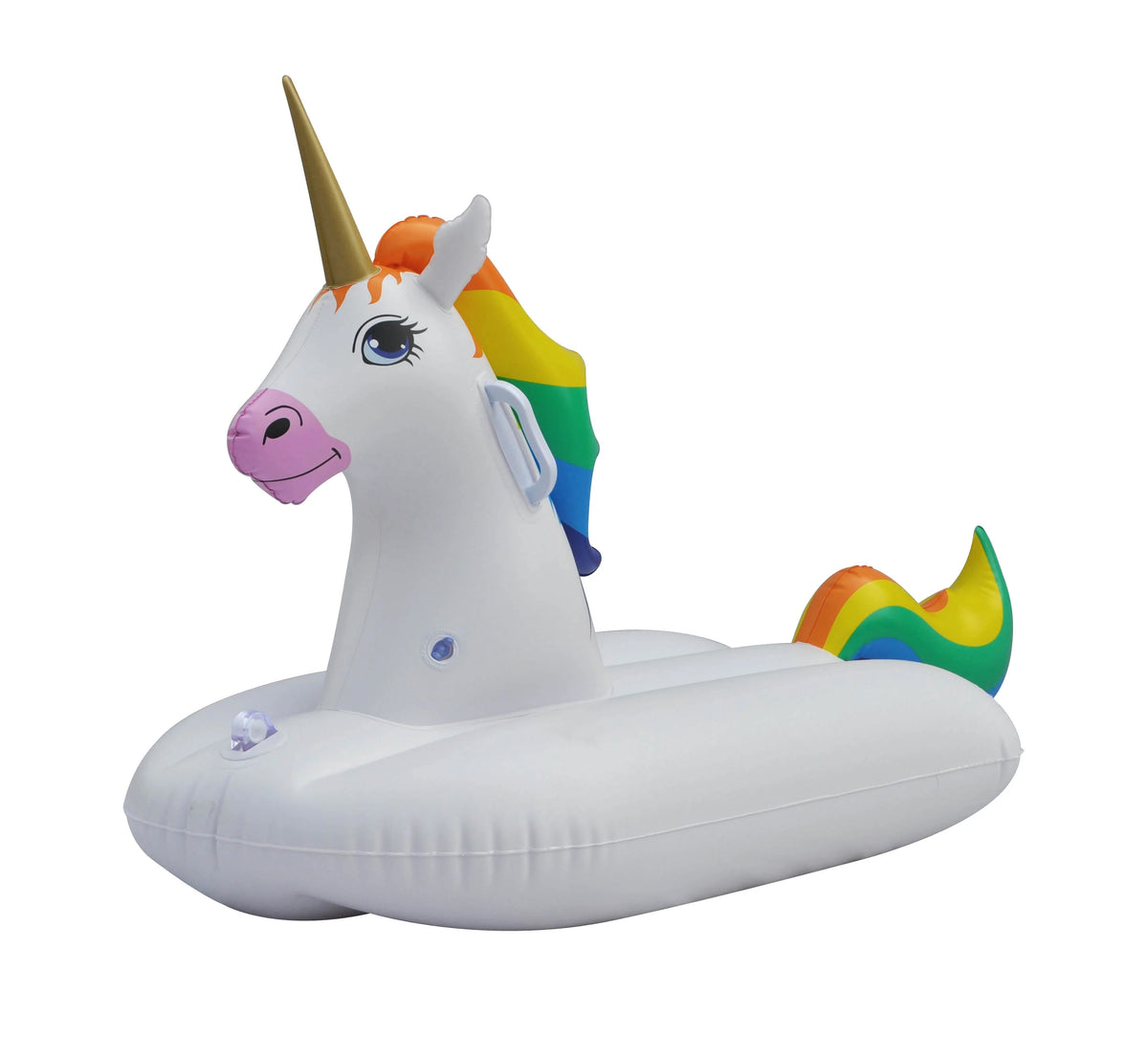 Sled Unicorn Snow Tube Inflatable 49 inches Long One Person C826731