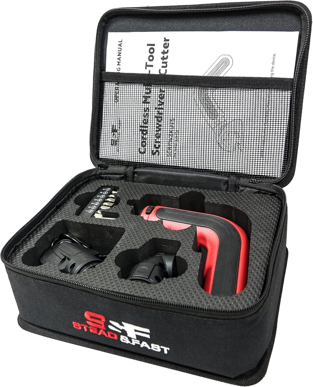 Cordless Electric Scissors Screwdriver 3.6V Rechargeable Power Multitool Pack of 2 F427672