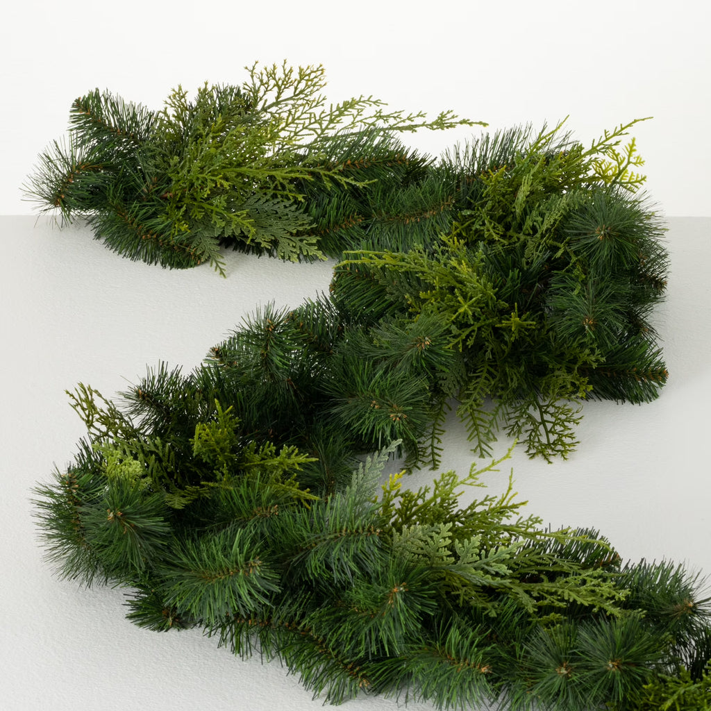 Green Douglas Fir Garland P350