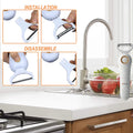 Electric Handheld 3 IN 1 Peeler with Stainless Steel Blades F9641