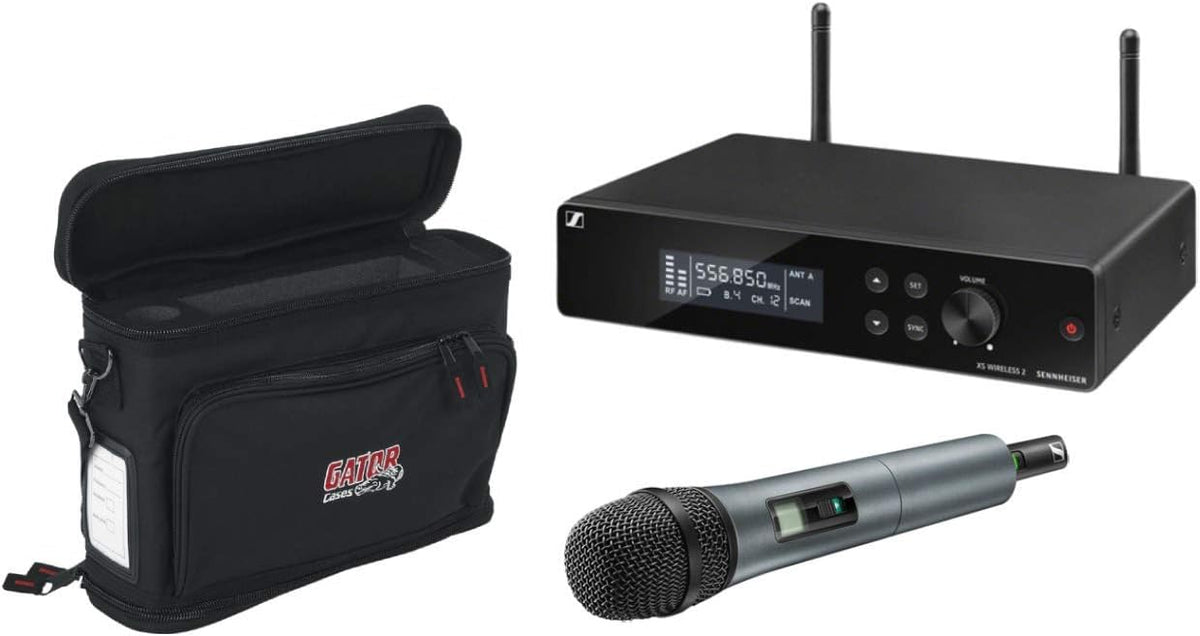 Wireless Handheld Microphone System with Carrying Bag R135