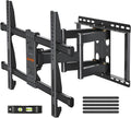 Full Motion 6-Arm TV Wall Mount for 42-75 Inch Flat Screen TVs, Max VESA 600x400mm, 100 lbs, Pack of 2 T65254