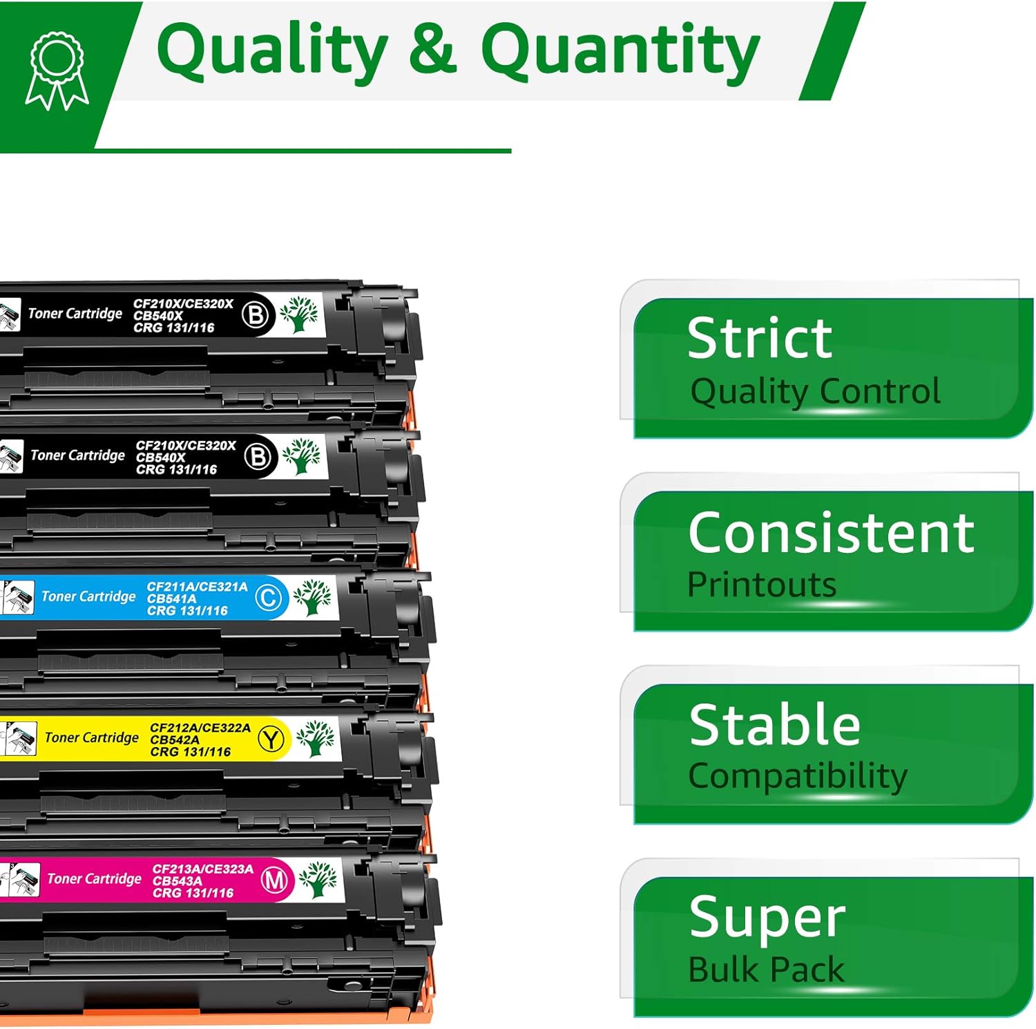 Compatible Toner Cartridge 5-Pack P17652