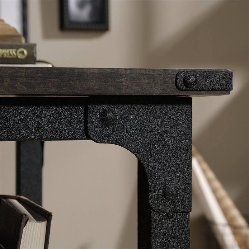 Carbon Oak and Black Writing Desk R828