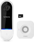 Wireless Video Doorbell with Chime, 1080p HD Night Vision, 2-Way Audio T48603