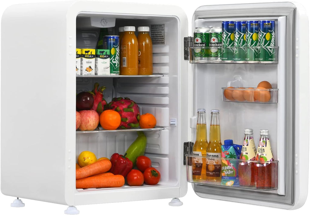 Compact Refrigerator, 2.4 cu ft Mini Fridge, White Q457039