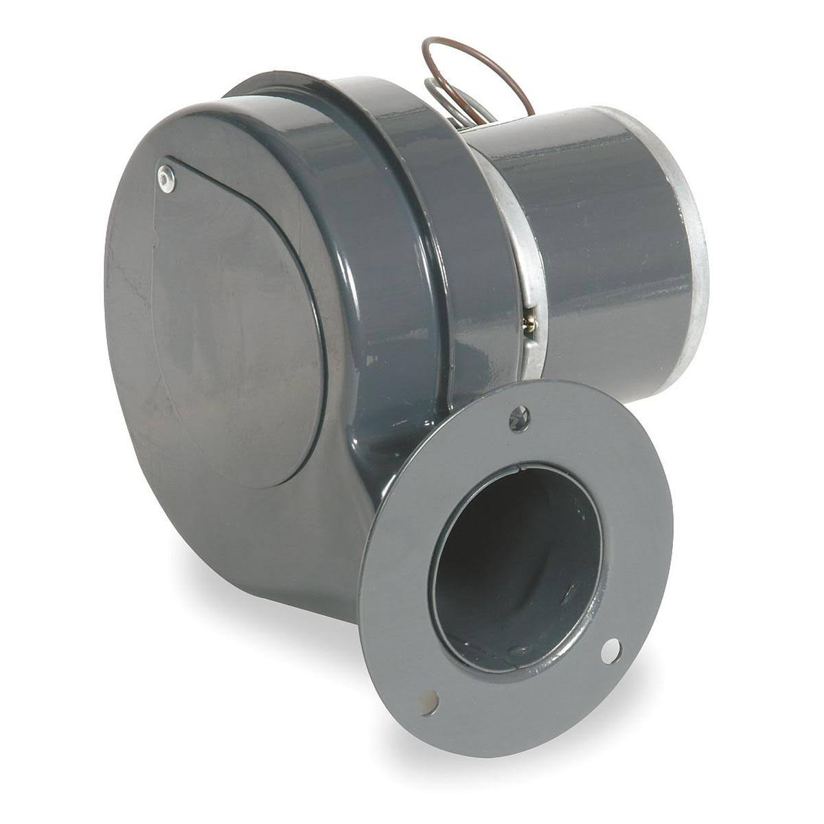 Round OEM Blower, 3036 RPM, 1 Phase, Direct, Rolled Steel N942572