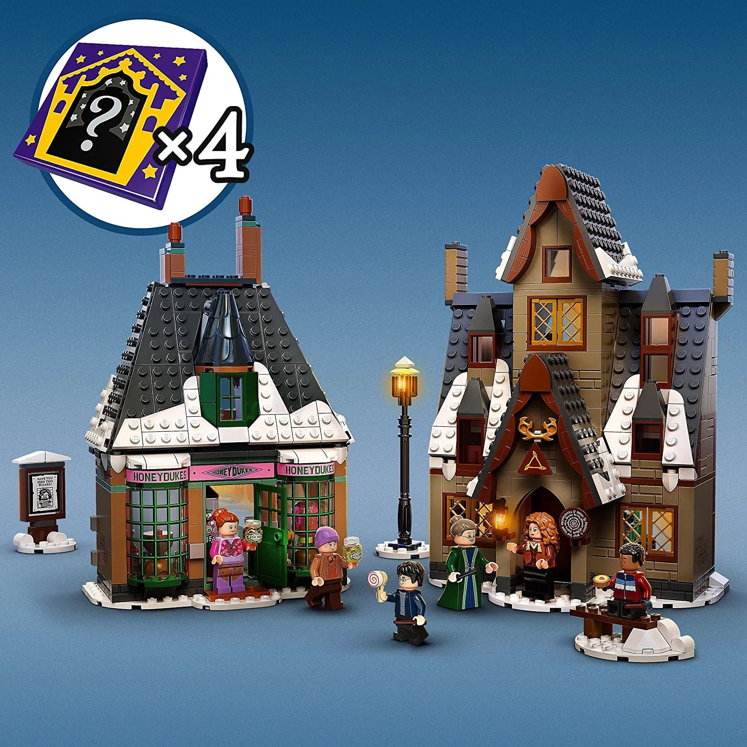 LEGO Harry Potter Hogsmeade Village Building Set (851 Pieces) Q83435