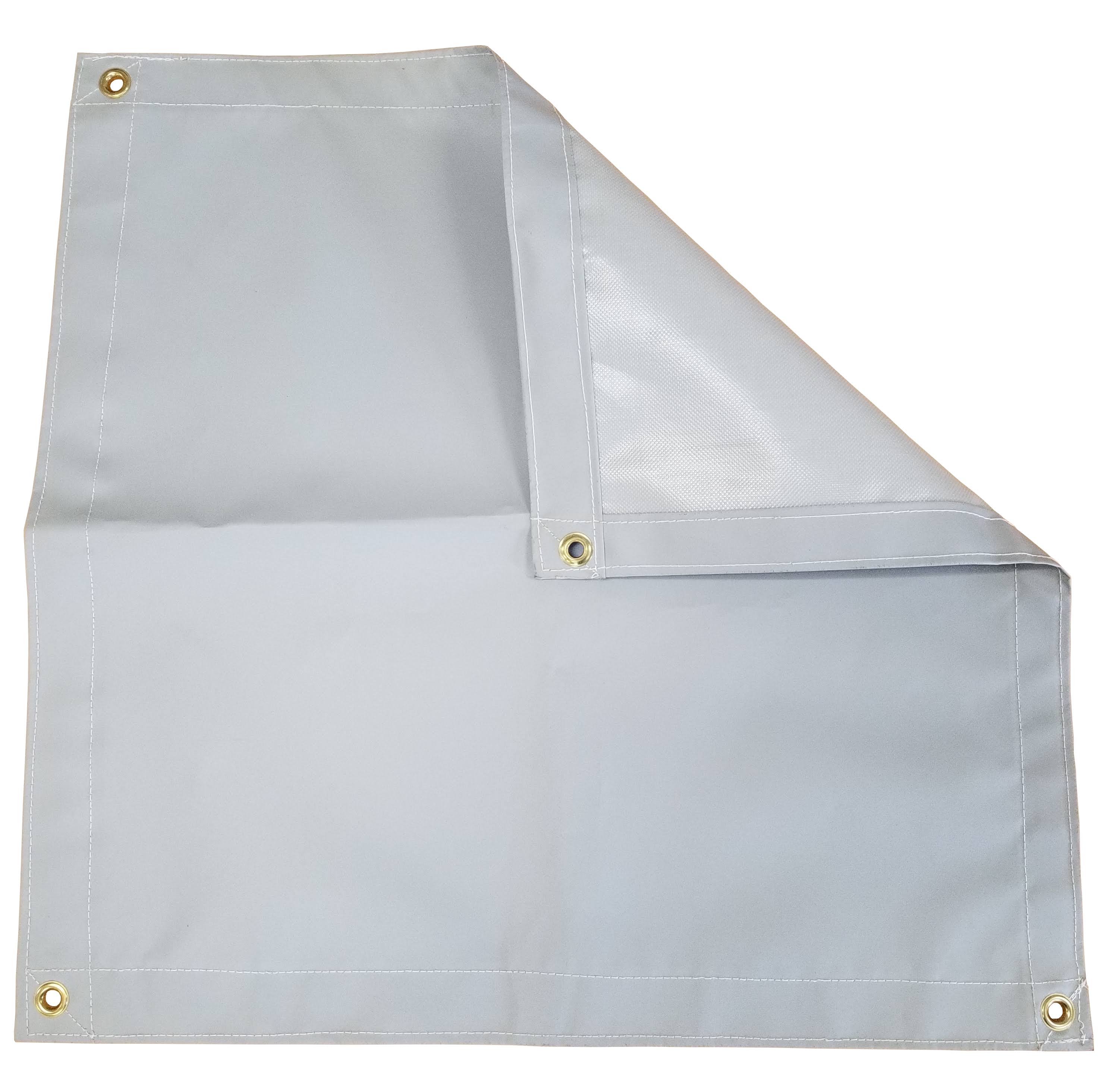 Gray Vinyl Coated Tarp 18 oz. K336001