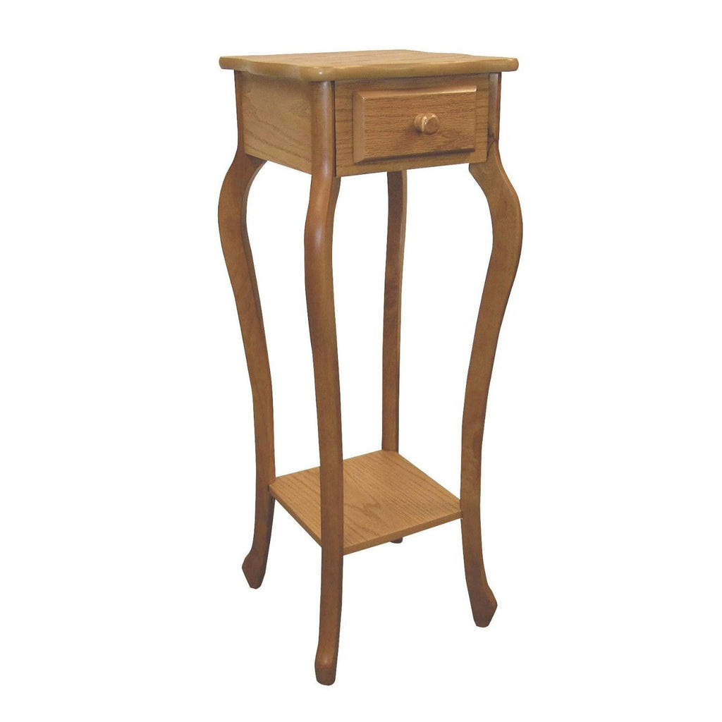 Warm Oak Plant Stand N89376