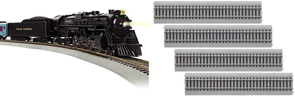 The Polar Express Electric HO Gauge Model Train Set with Remote and Bluetooth V8330