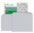 10x24x4 MERV 13 Pleated AC Furnace Air Filter, Pack of 12 B196210