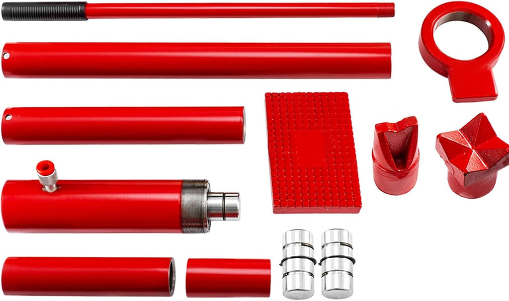 20 Ton Porta Power Kit Hydraulic Car Jack Ram 13.78 inch Lifting Height Q239629