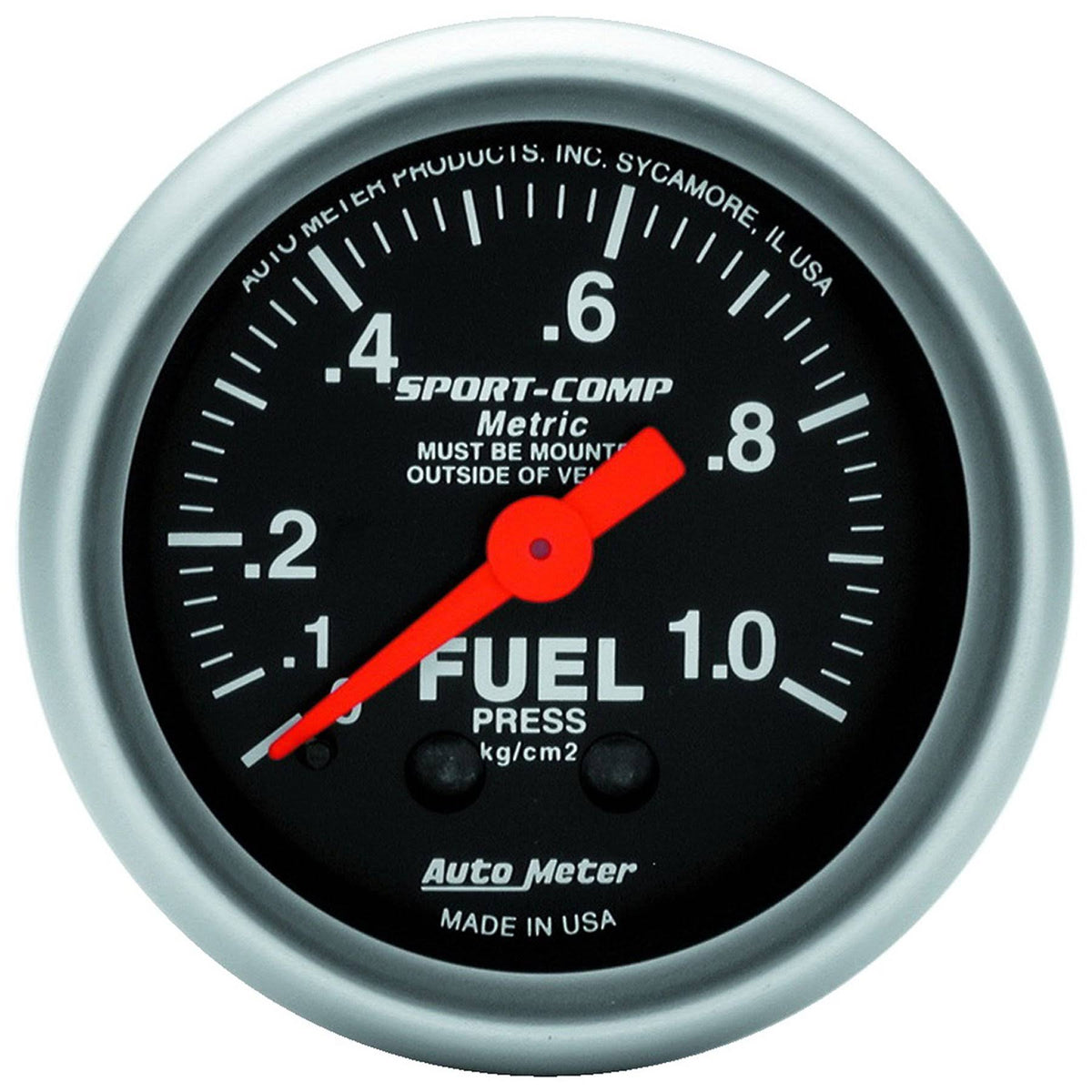 Mechanical Metric Fuel Pressure Gauge Y532