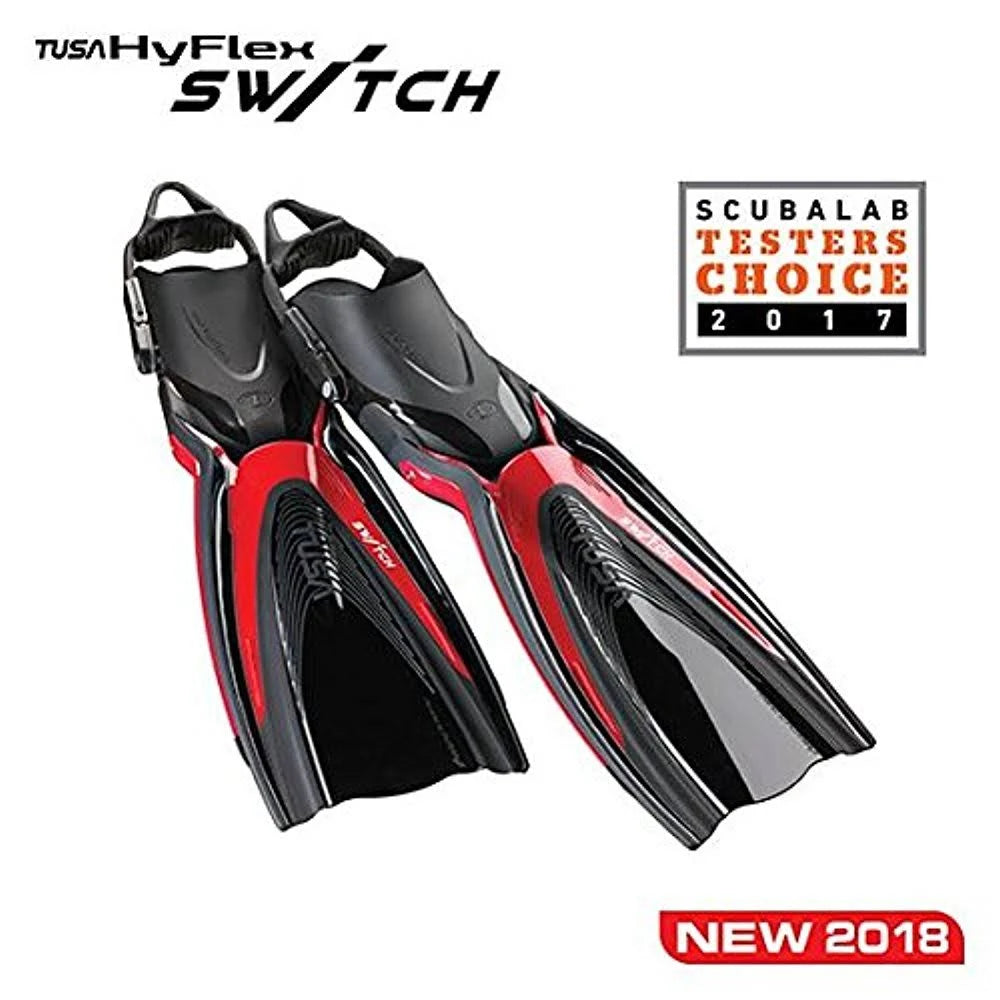Metallic Dark Red Large Fins A969047