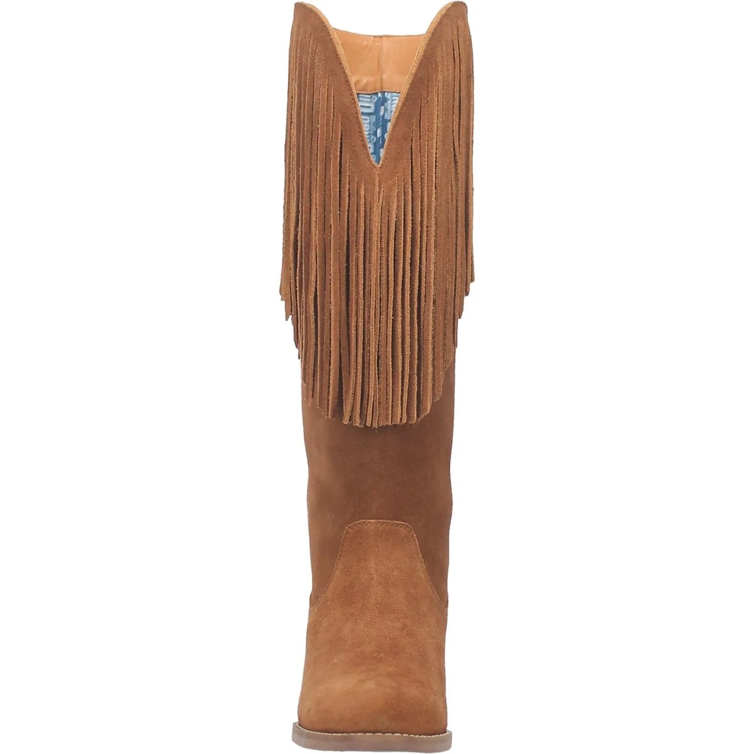 Camel Suede Leather Boots A506