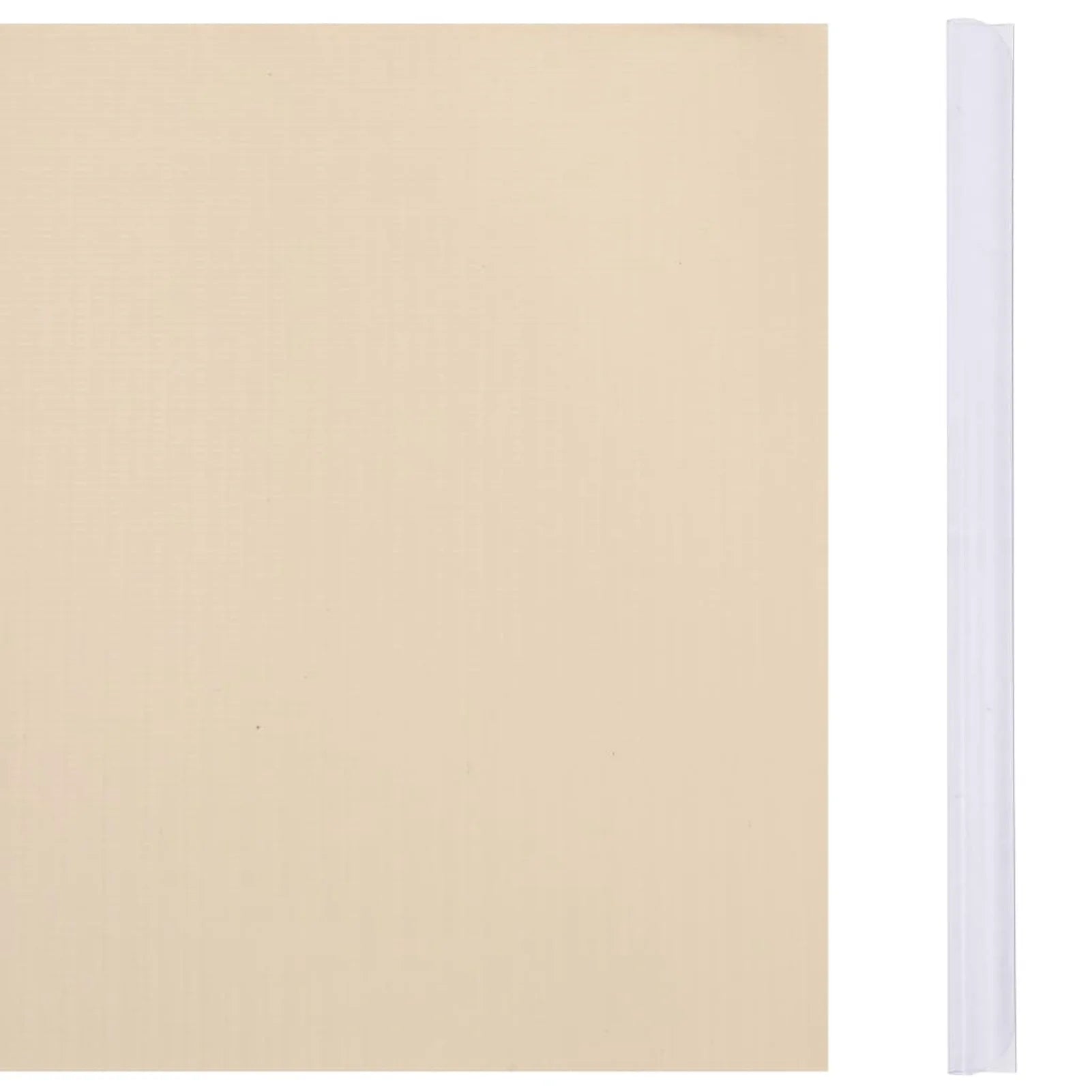 Garden Privacy Screen PVC Windscreen Cover Shade Cloth Outdoor Fence Cream 114.8ft x 0.6ft A246