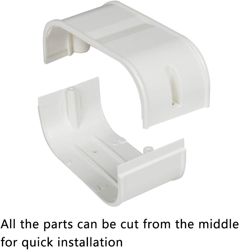 4" 14 Ft PVC Line Set Cover Kit, Pack of 2 L5106