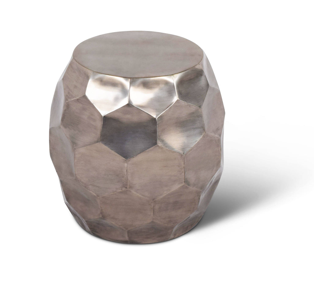 Nickel Round End Table T1087