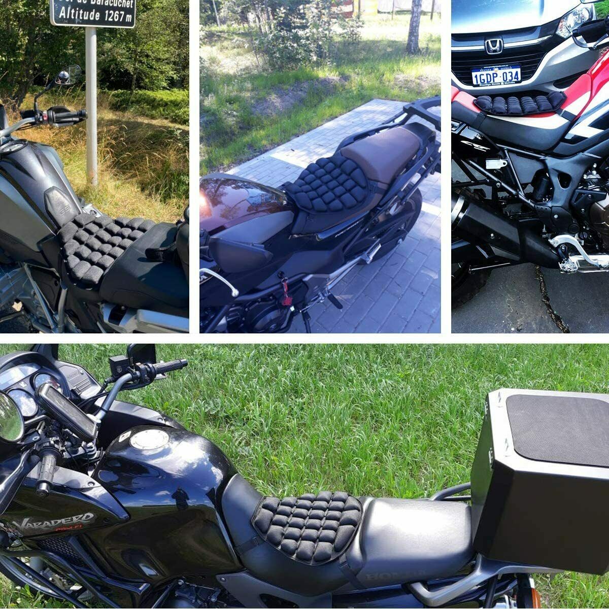 Motorcycle Seat Cushion Pressure Relief Ride Seat Pad K822094