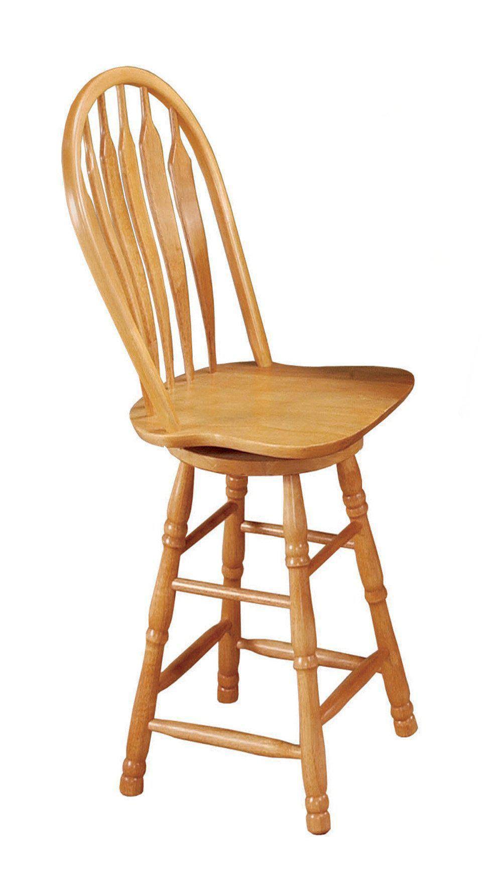 30x22 Swivel Bar Stool Light Oak B6899