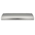 36 in. Convertible Under Cabinet Range Hood with Light in Stainless Steel L13413