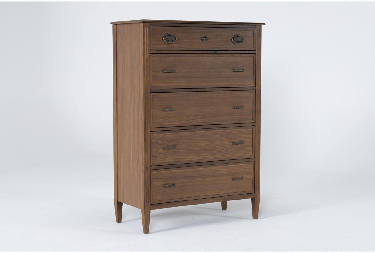 Brown Wood Chest I4401
