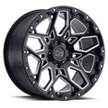 18x9.5 5x150 12mm Gloss Black Wheel Q11408