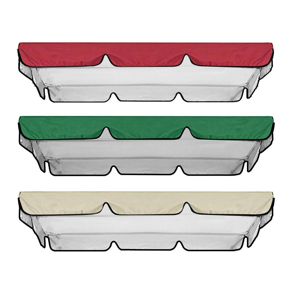 Beige Swing Top Cover Canopy Replacement for Patio Outdoor Swing U541