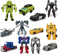 6 PCS Car Robot Toys Mini Action Figure R729