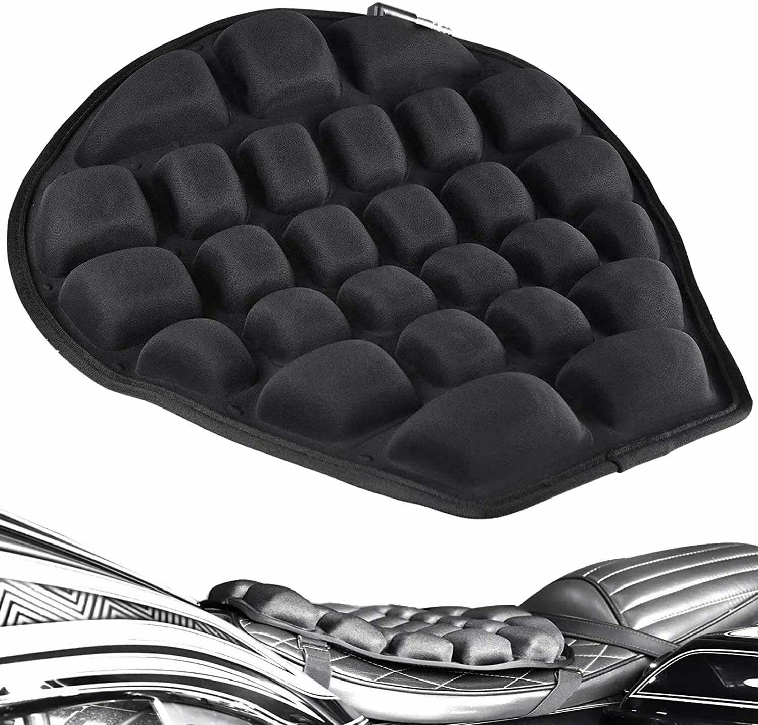 Motorcycle Seat Cushion Pressure Relief Ride Seat Pad K822094